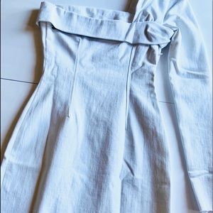 Never worn white dress.